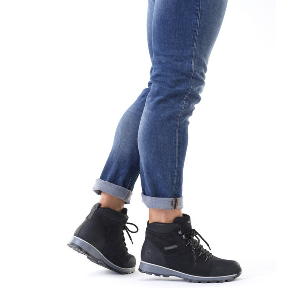 detail Pánská obuv RIEKER RIE-10301604-W1 černá