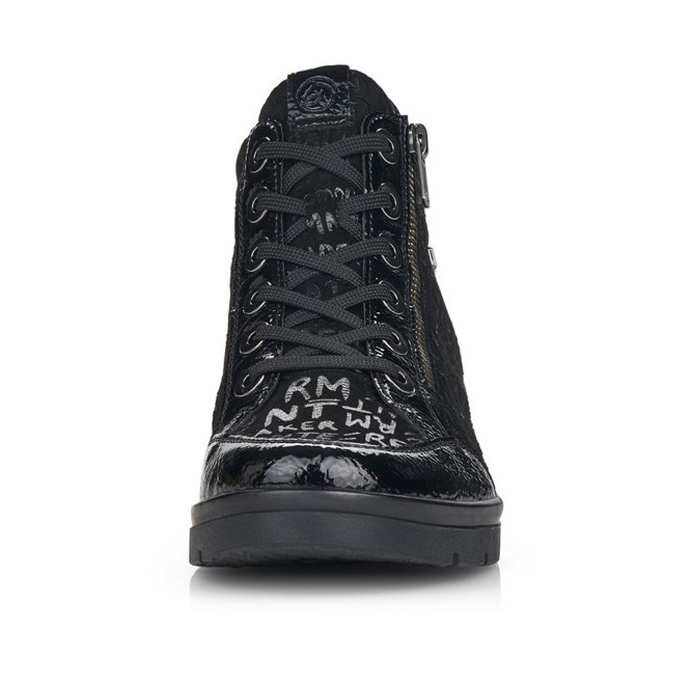 detail Dámská kotníková obuv REMONTE R0773-03 černá W2