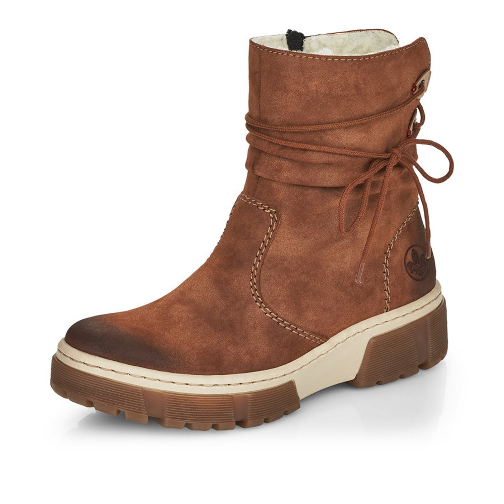 detail Dámská obuv RIEKER RIE-10301683-W1 hnědá