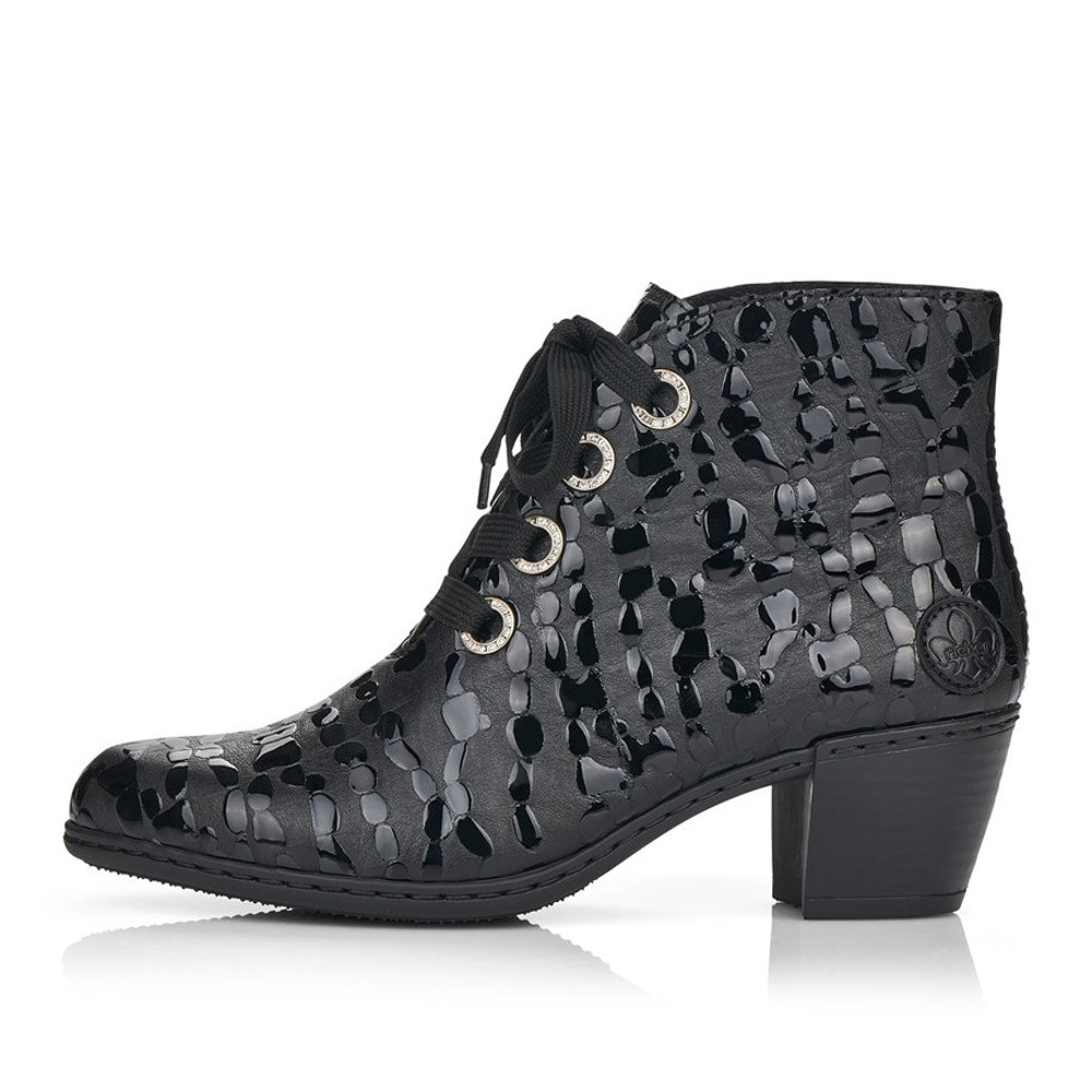 detail Dámská obuv RIEKER RIE-10301702-W1 černá