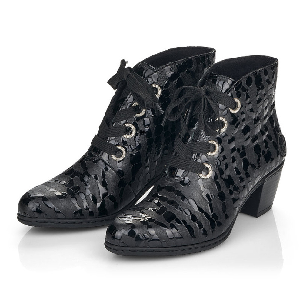 detail Dámská obuv RIEKER RIE-10301702-W1 černá