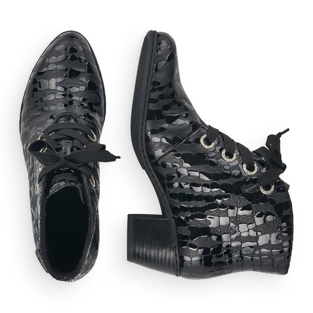 detail Dámská obuv RIEKER RIE-10301702-W1 černá