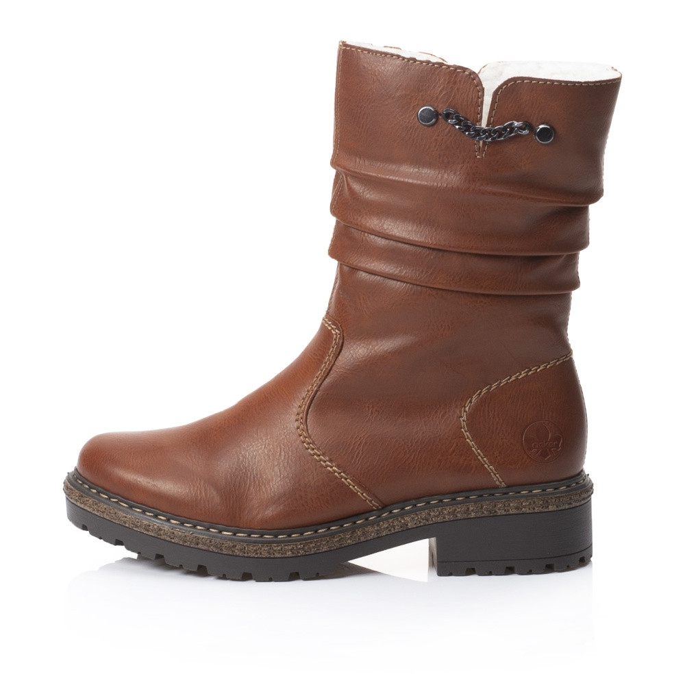 detail Dámská obuv RIEKER RIE-10301731-W2 hnědá