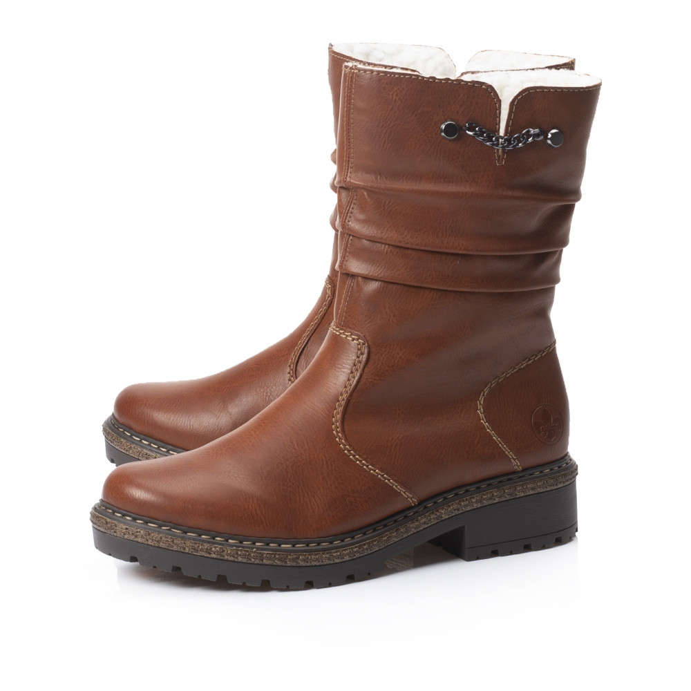 detail Dámská obuv RIEKER RIE-10301731-W2 hnědá