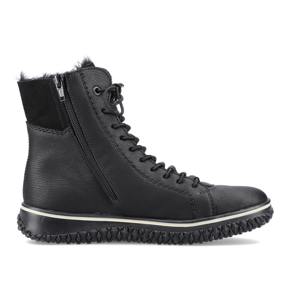 detail Dámská kotníková obuv RIEKER Z4228-01 černá W1