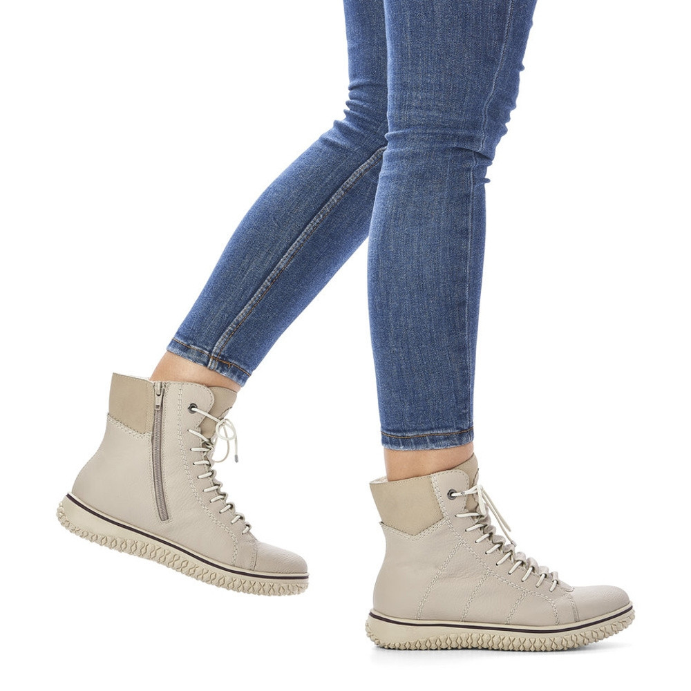 detail Dámská obuv RIEKER RIE-10301735-W1 béžová