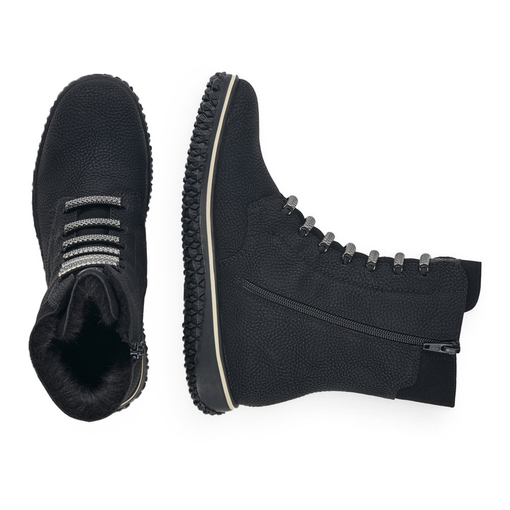 detail Dámská obuv RIEKER RIE-10301743-W1 černá