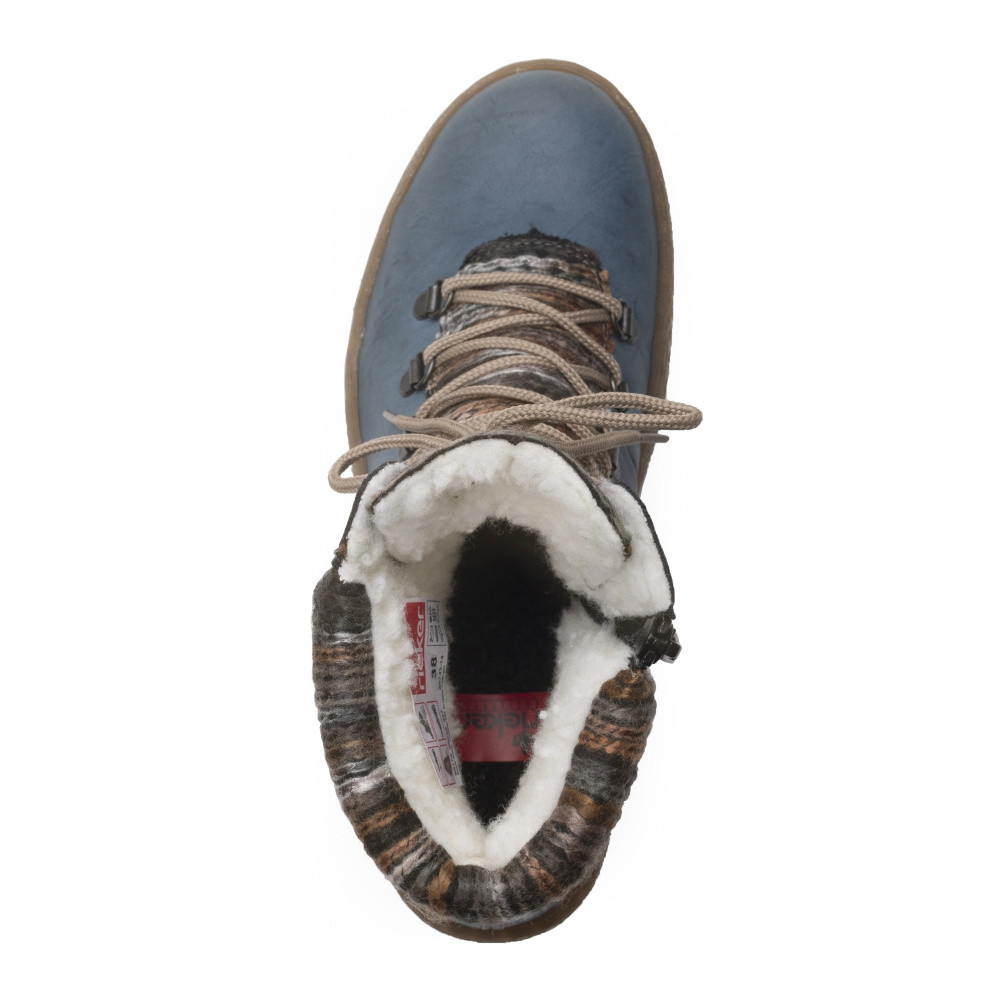 detail Dámská obuv RIEKER RIE-10301756-W2 modrá