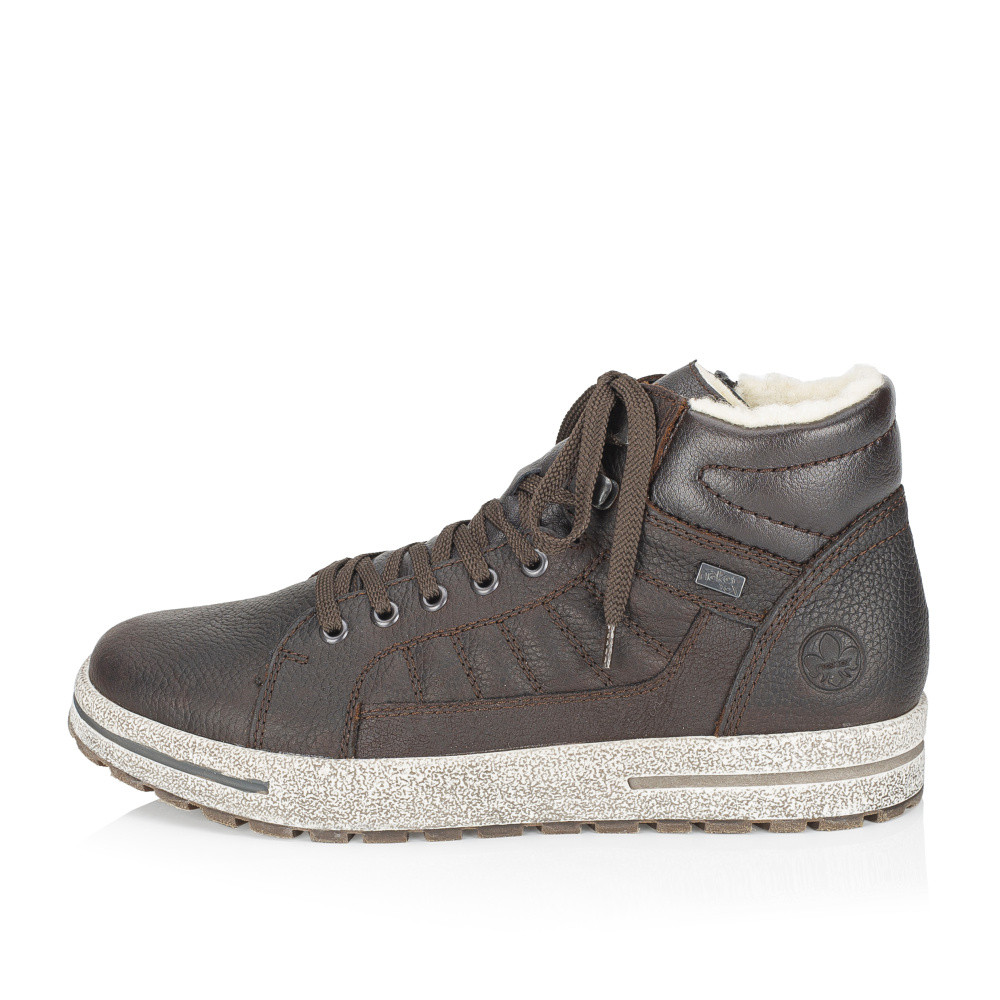 detail Pánska členková obuv RIEKER 30734-25 hnedá W4