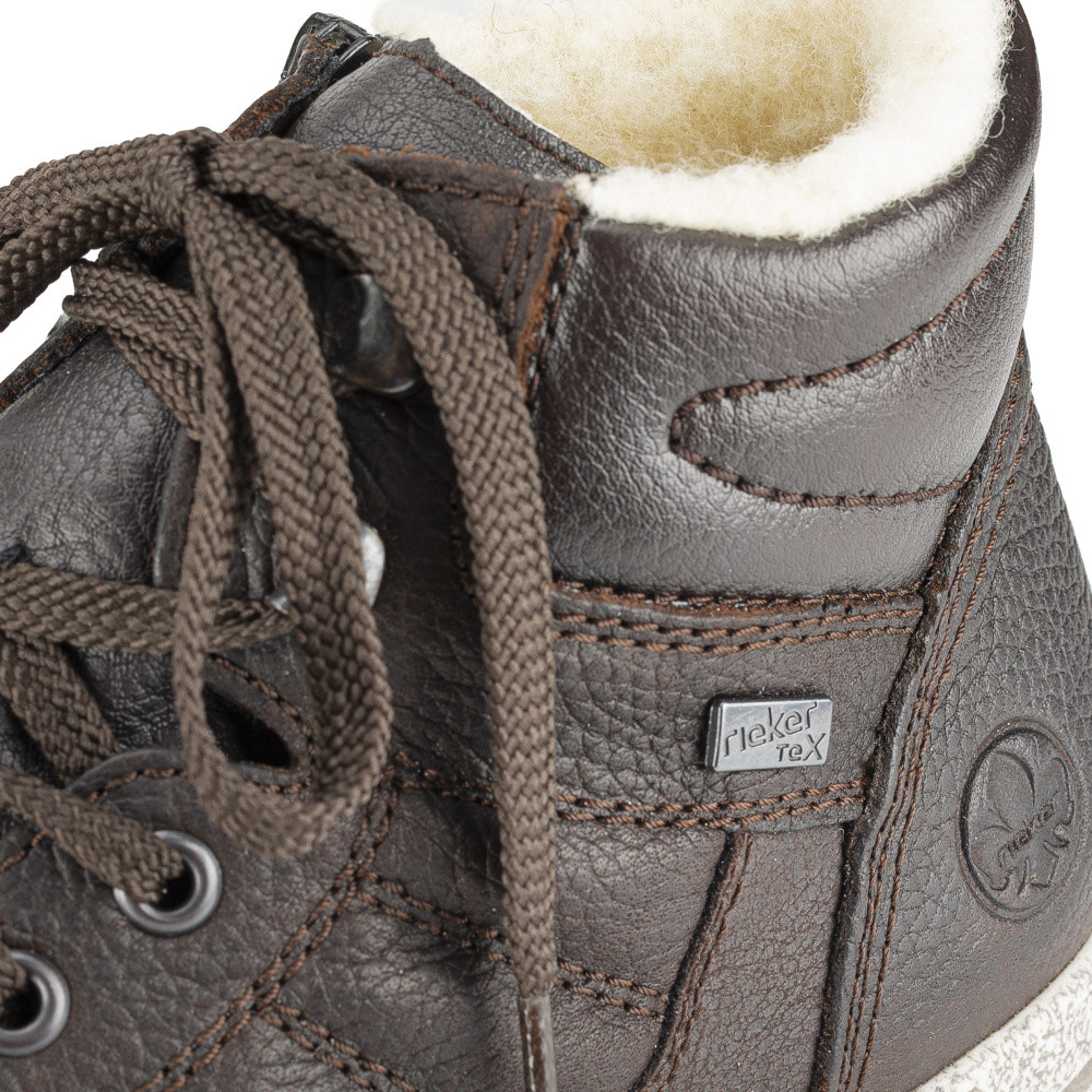 detail Pánska členková obuv RIEKER 30734-25 hnedá W4