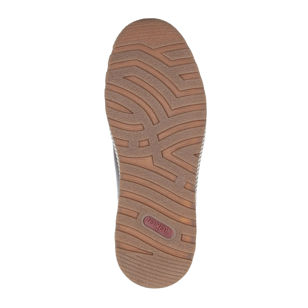 detail Pánská kotníková obuv RIEKER 37021-25 hnědá W4