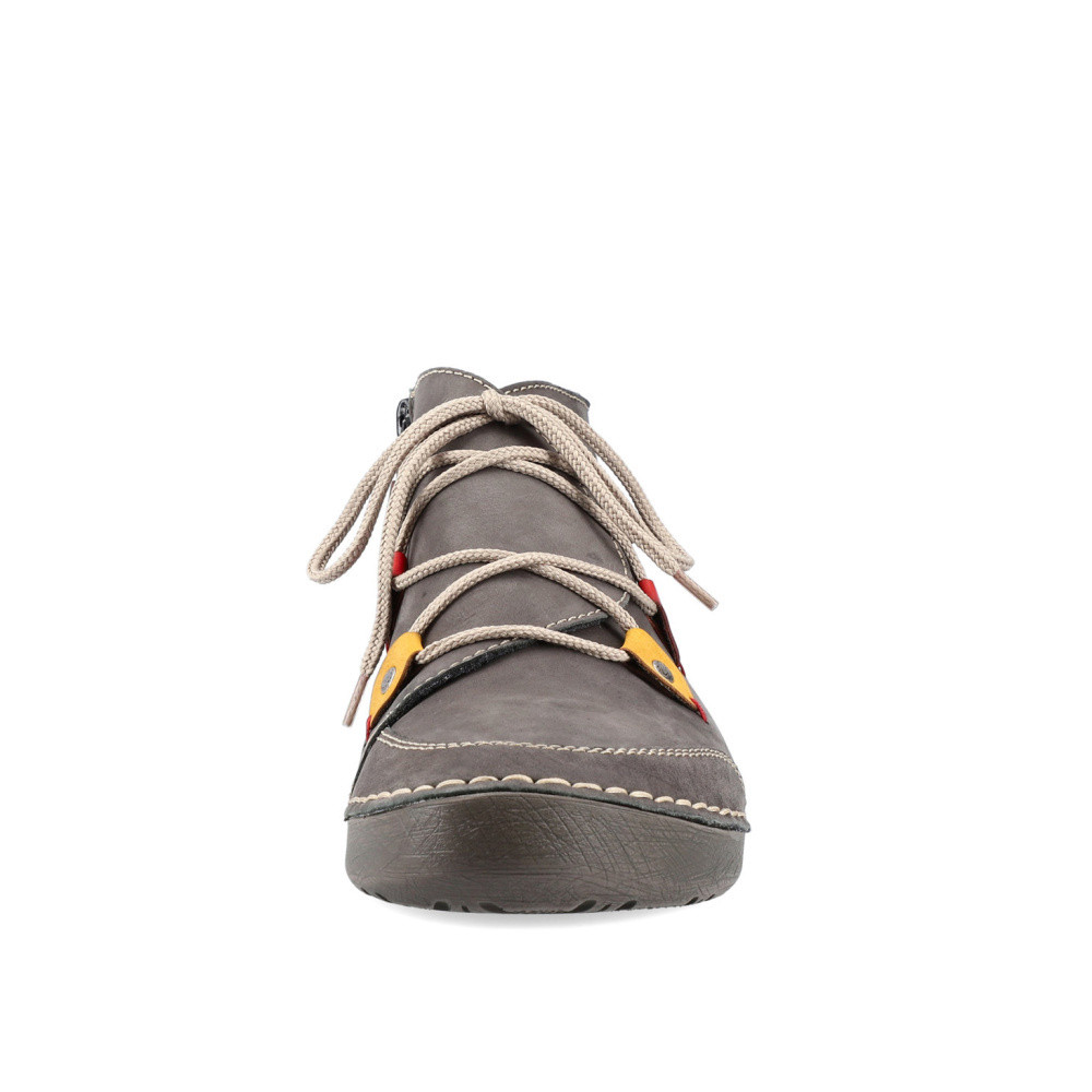 detail Dámská kotníková obuv RIEKER 52542-42 šedá W1