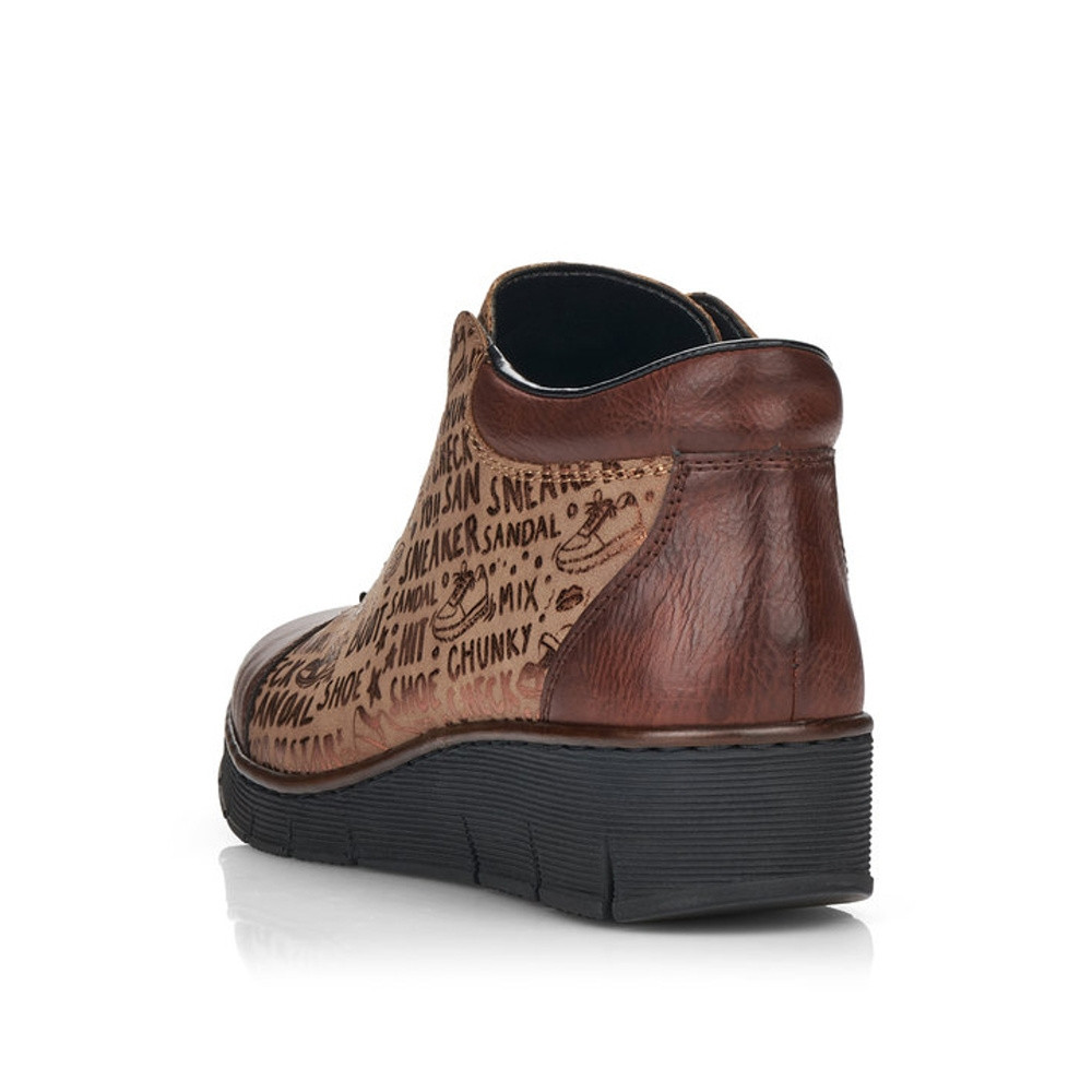 detail Dámská obuv RIEKER RIE-10301803-W1 hnědá