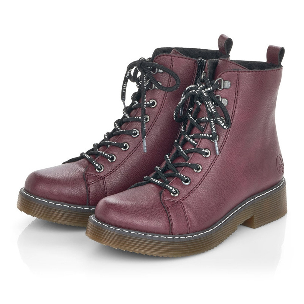 detail Dámská obuv RIEKER RIE-10301811-W1 červená