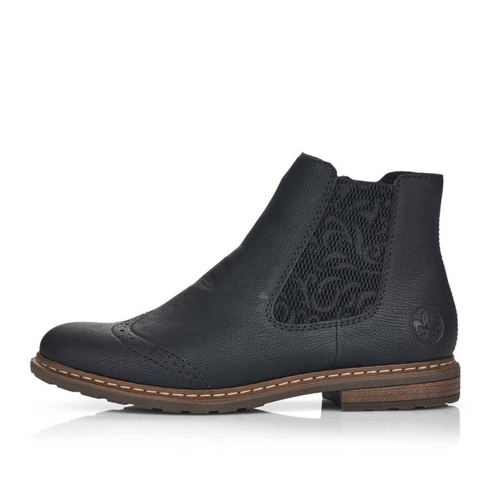 detail Dámská obuv RIEKER RIE-10301821-W1 černá