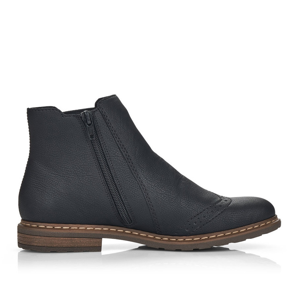 detail Dámská obuv RIEKER RIE-10301821-W1 černá