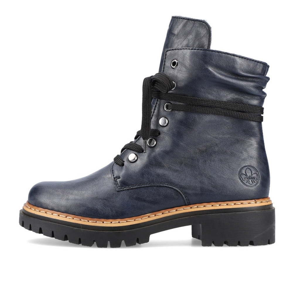 detail Dámská obuv RIEKER RIE-10301829-W2 modrá