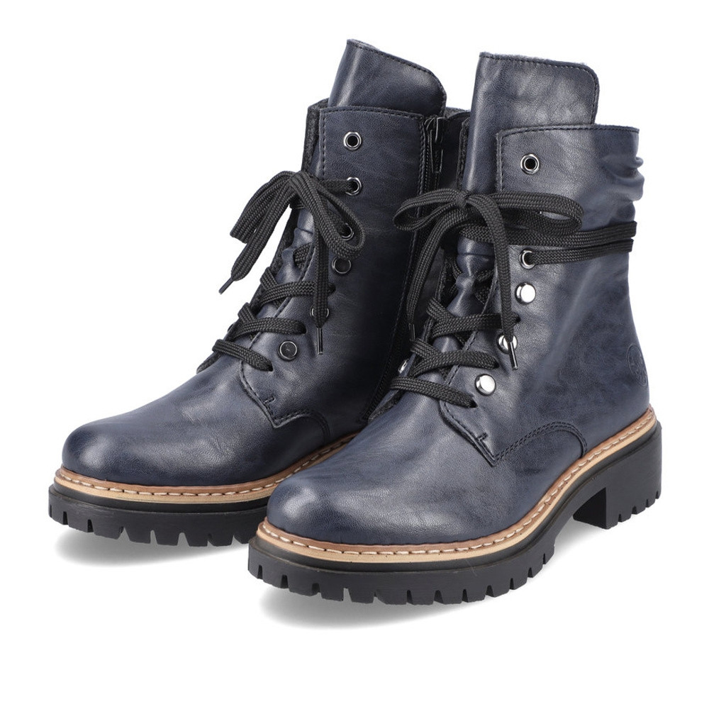 detail Dámská obuv RIEKER RIE-10301829-W2 modrá