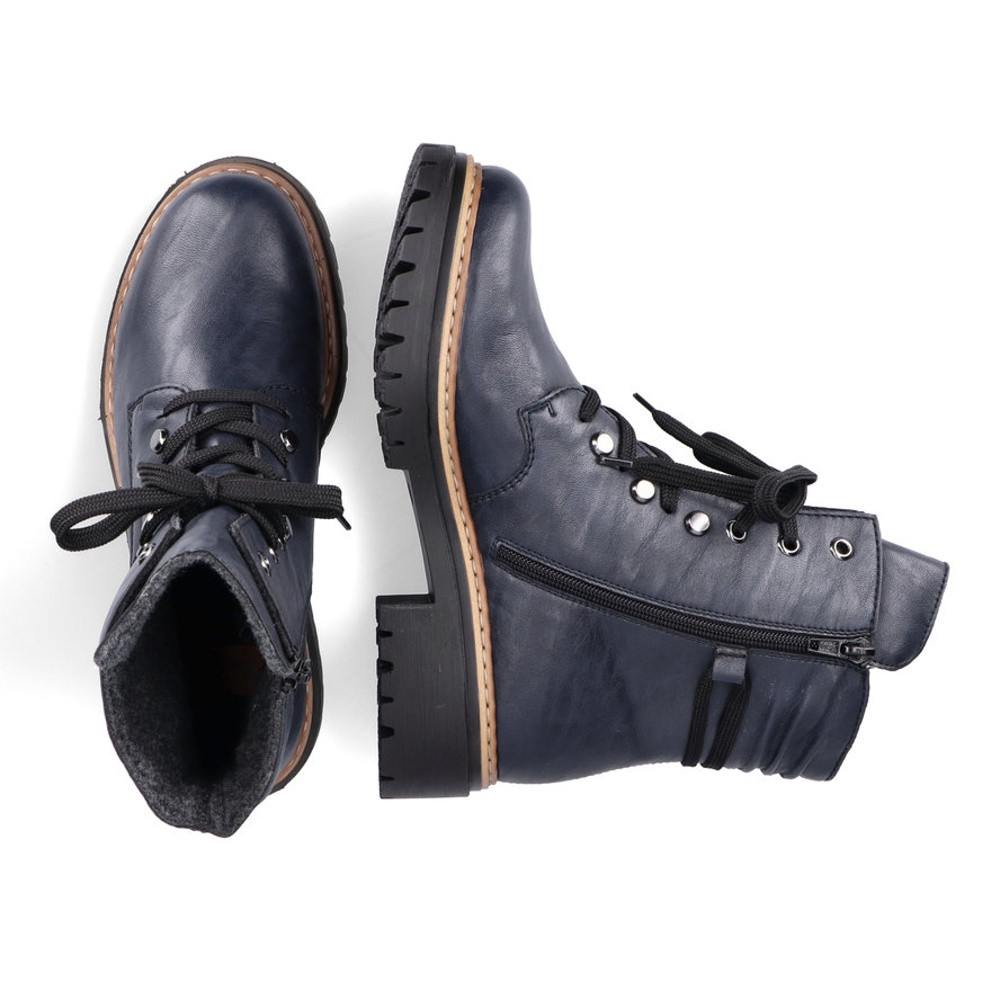 detail Dámská obuv RIEKER RIE-10301829-W2 modrá