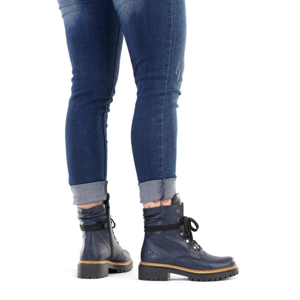 detail Dámská obuv RIEKER RIE-10301829-W2 modrá