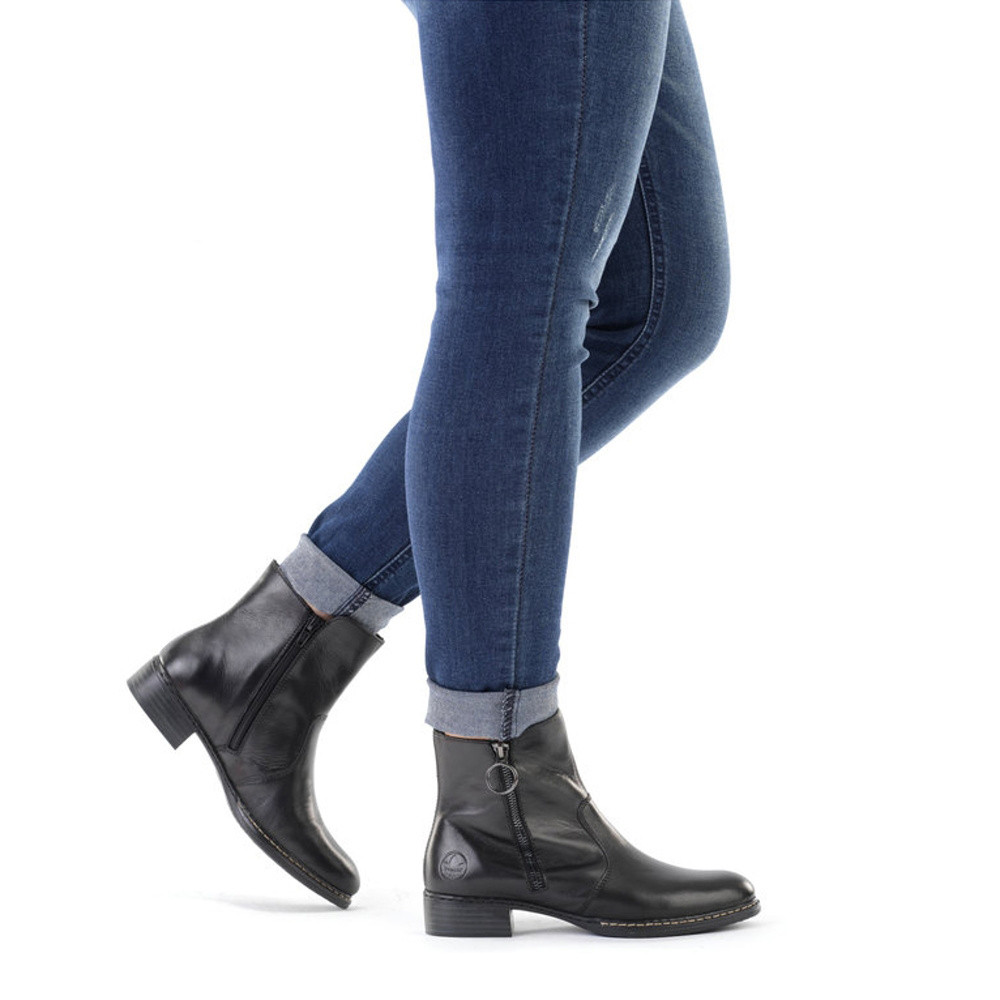 detail Dámská obuv RIEKER RIE-10301832-W1 černá