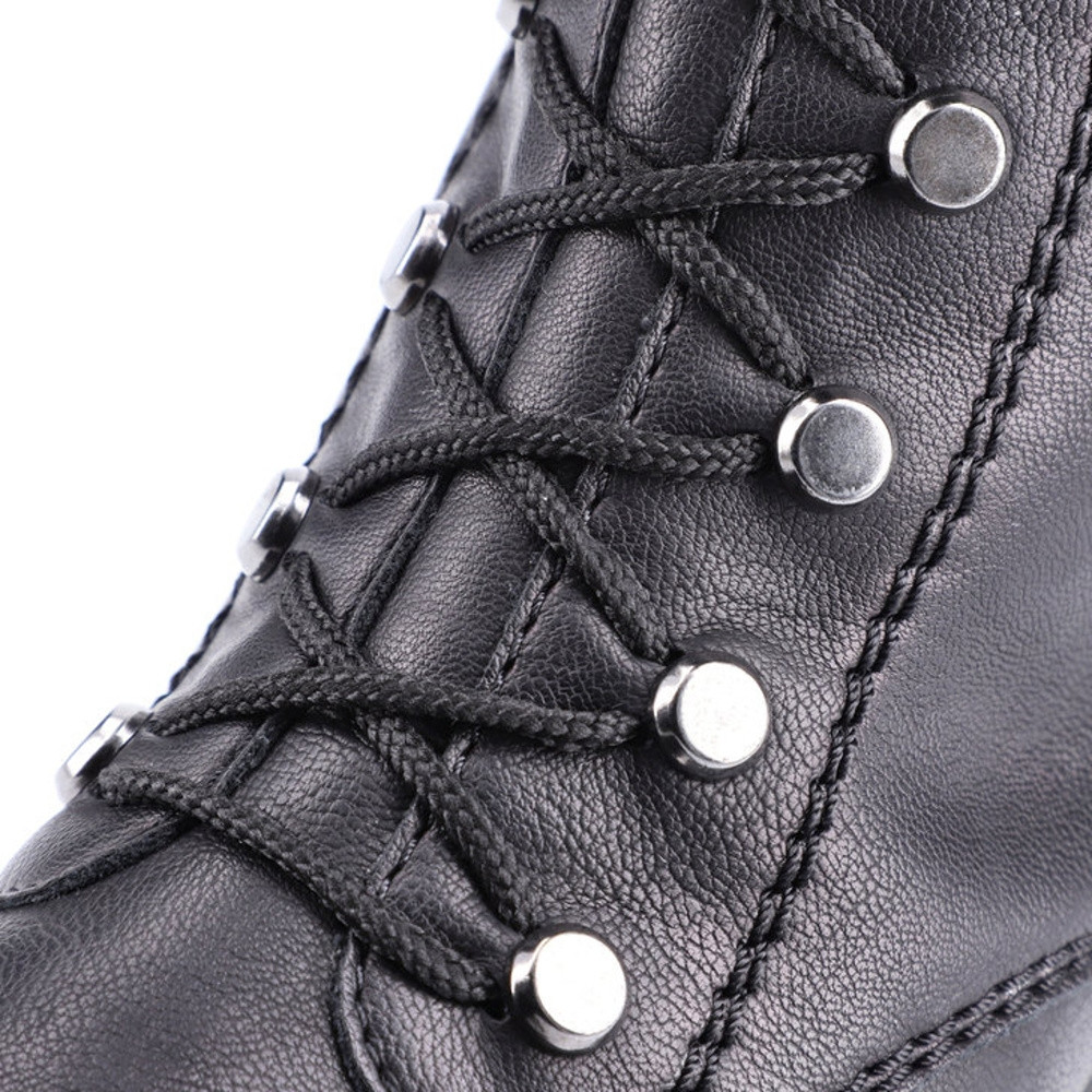 detail Dámská kotníková obuv RIEKER 76322-01 černá W1