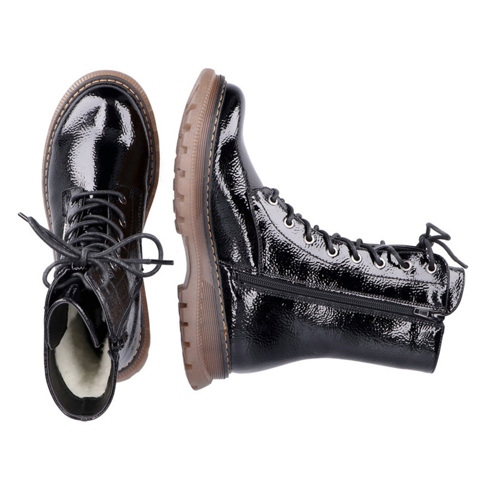 detail Dámská obuv RIEKER RIE-10301874-W1 černá