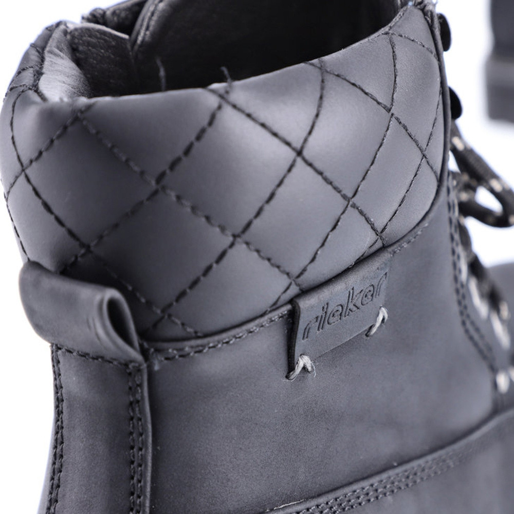 detail Dámská kotníková obuv RIEKER 95122-00 černá W2