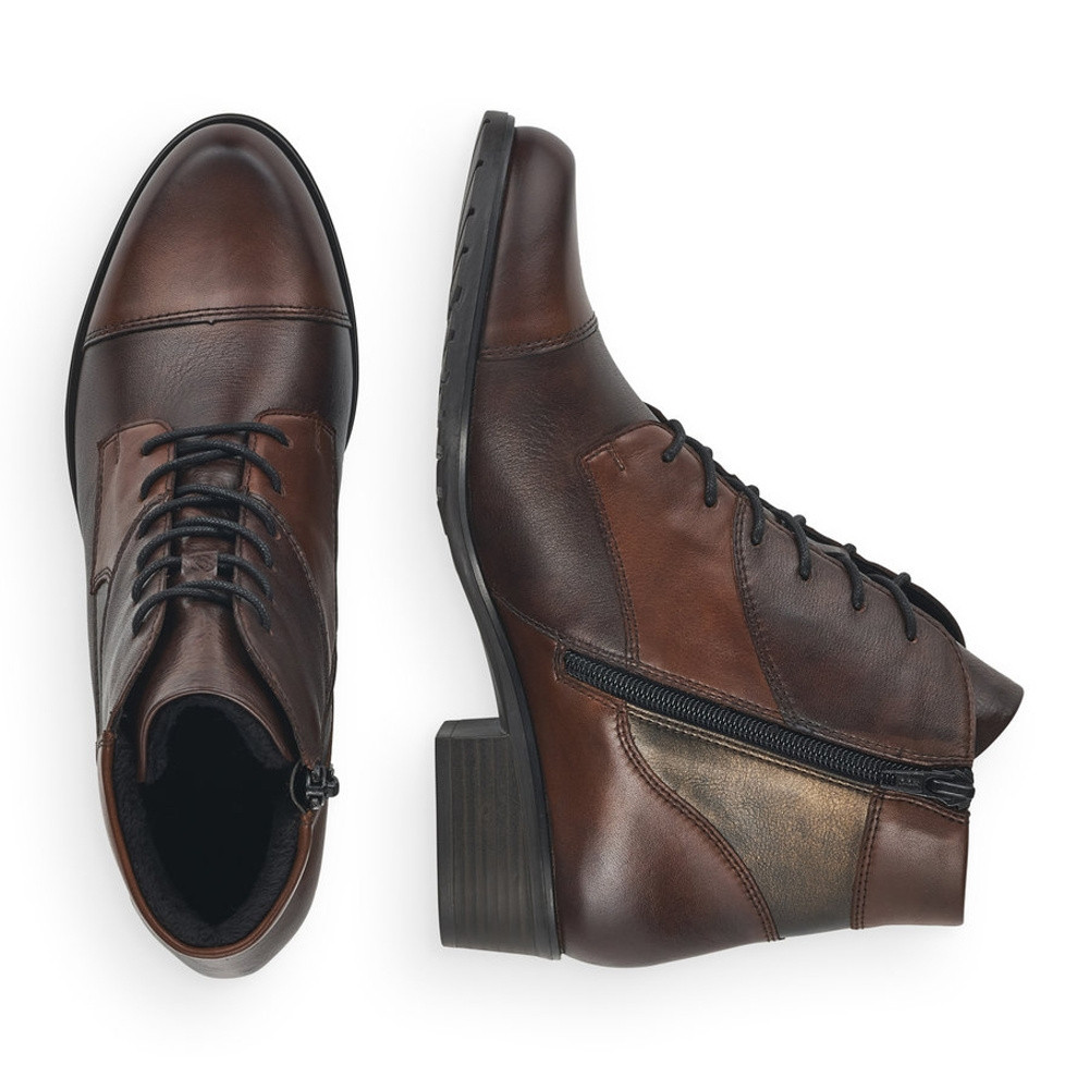 detail Dámská obuv REMONTE RIE-10301903-W2 hnědá