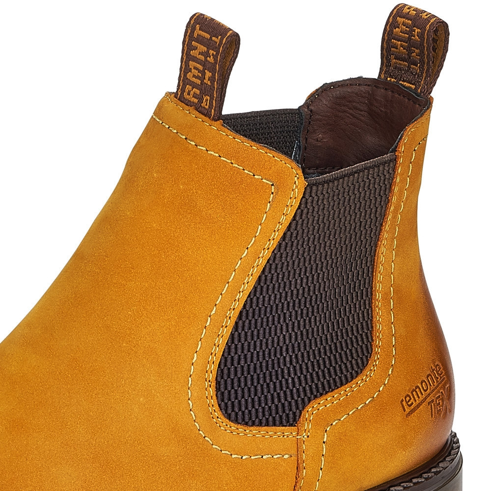 detail Dámska členková obuv REMONTE D8472-68 žltá W1