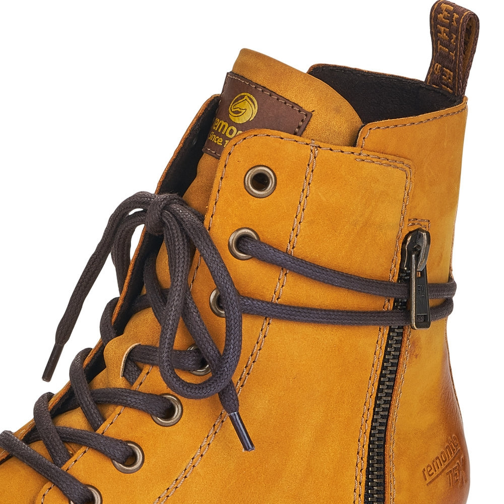 detail Dámská obuv REMONTE RIE-10301919-W1 žlutá