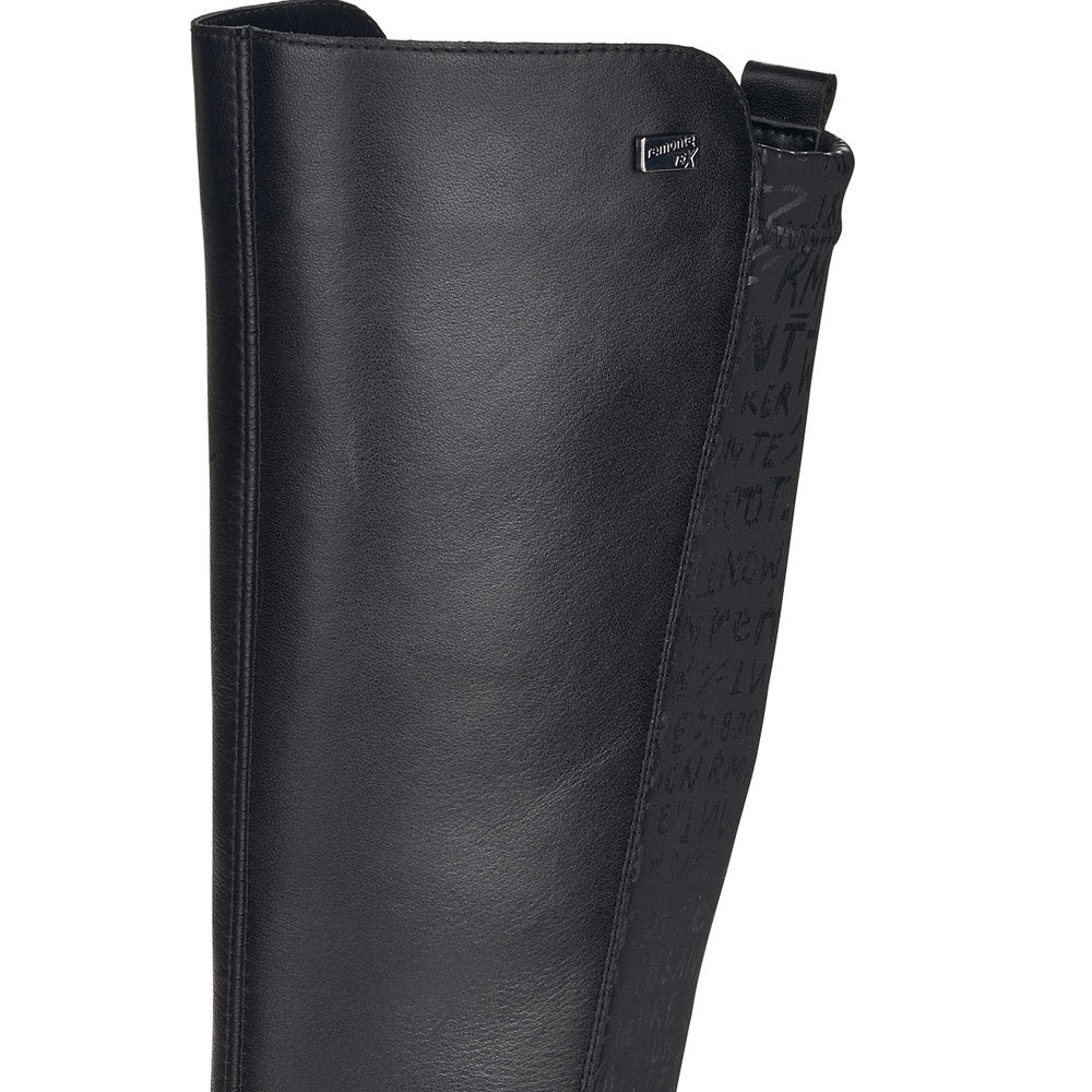 detail Dámské kozačky REMONTE D8690-01 černá W1