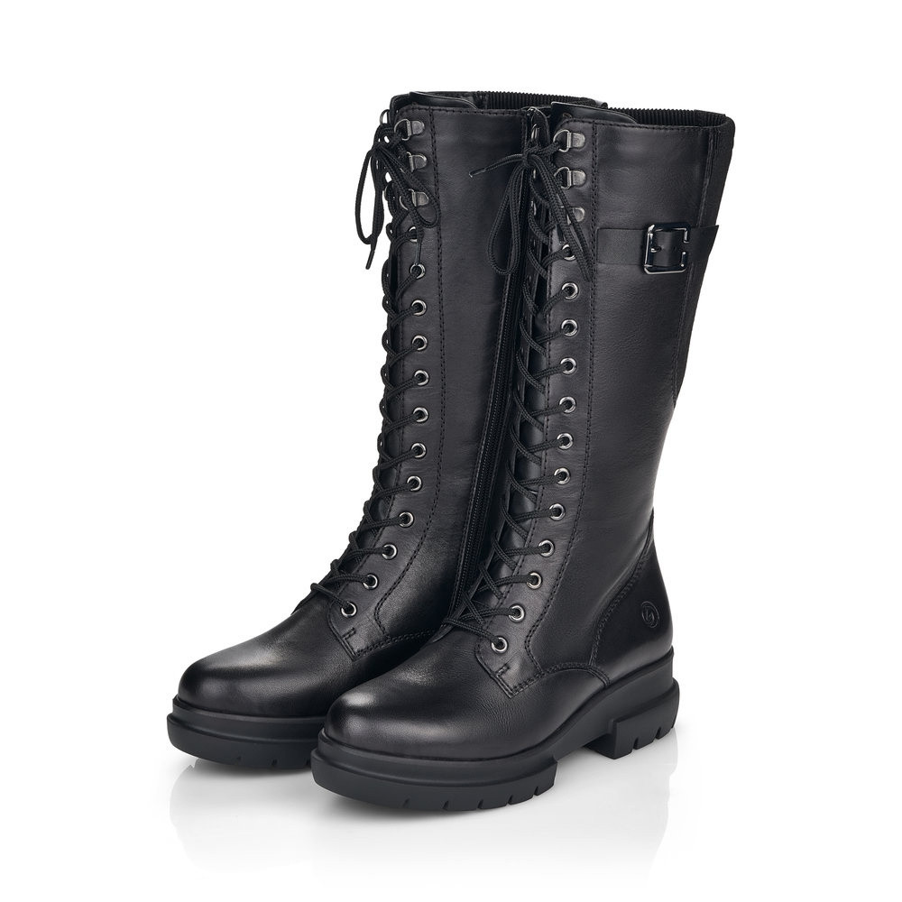 detail Dámské kozačky REMONTE RIE-10301930-W1 černá