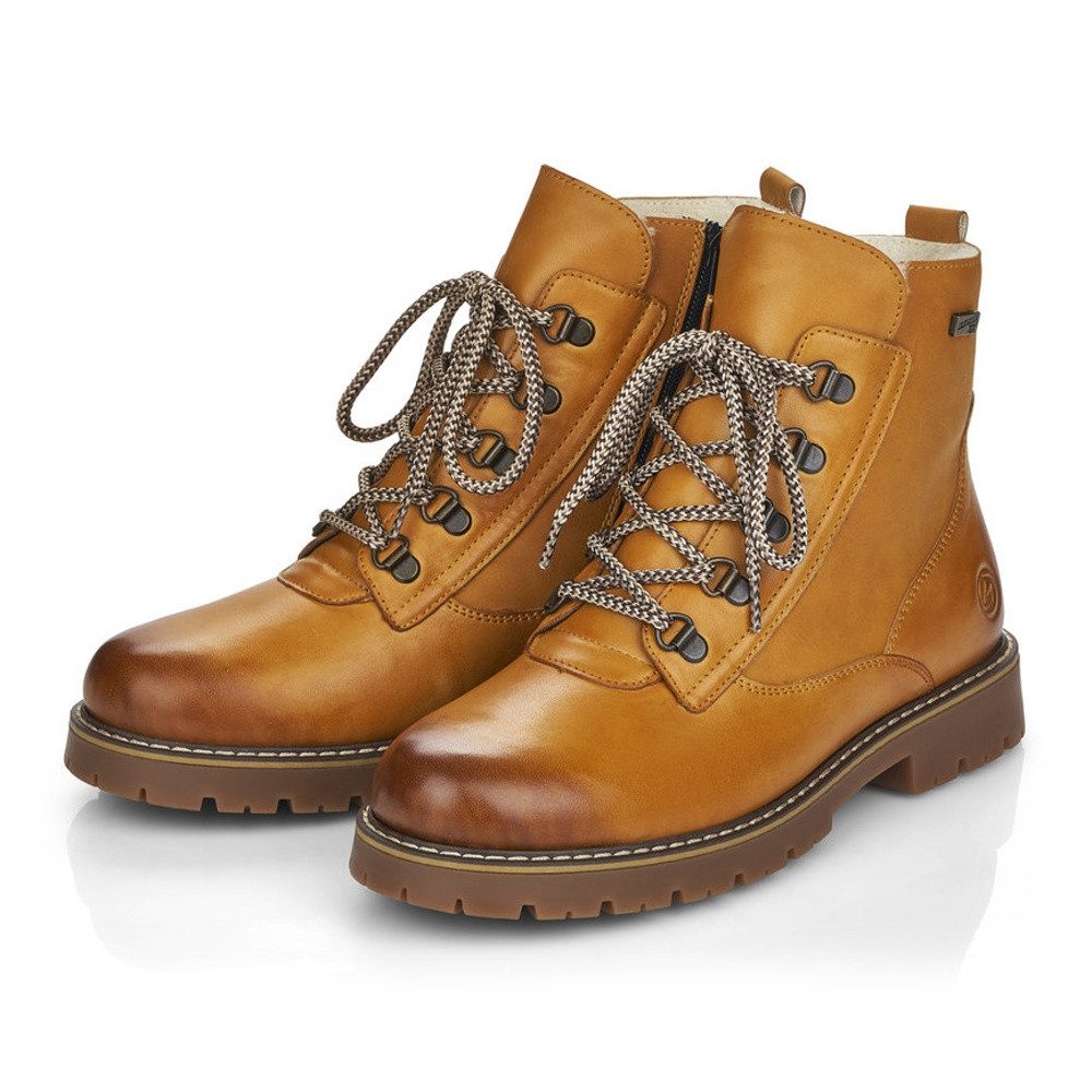 detail Dámska členková obuv REMONTE D9373-68 žltá W1