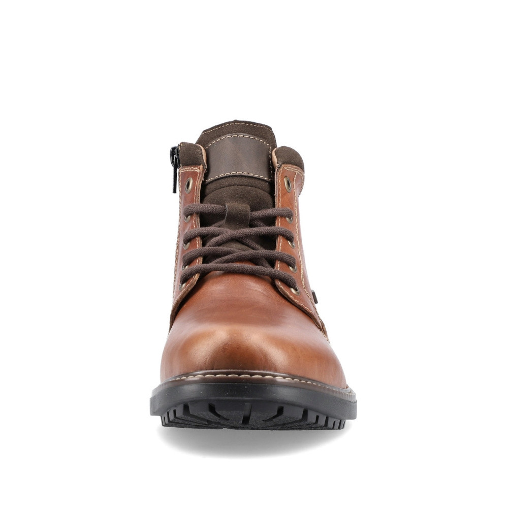 detail Pánská kotníková obuv RIEKER F4610-24 hnědá W2