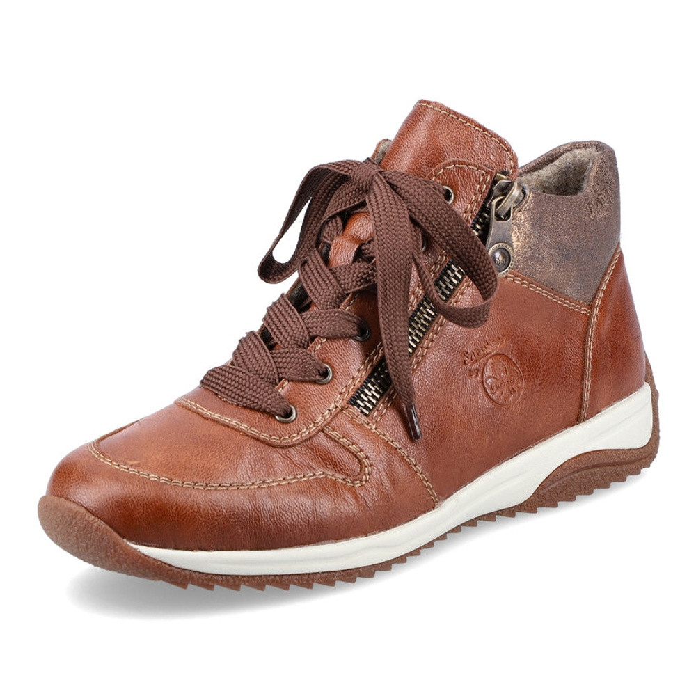 detail Dámská kotníková obuv RIEKER L5240-22 hnědá W1