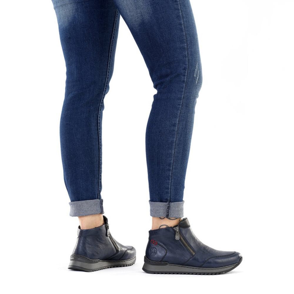 detail Dámská obuv RIEKER RIE-10301972-W2 modrá