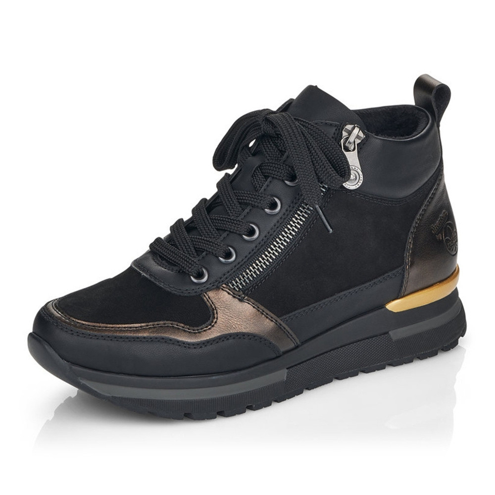 detail Dámská obuv RIEKER RIE-10301977-W1 černá