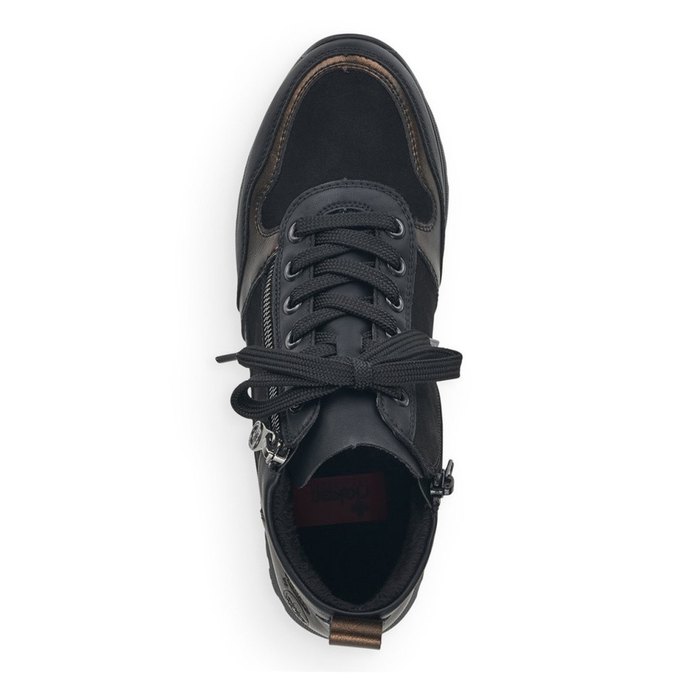 detail Dámská obuv RIEKER RIE-10301977-W1 černá