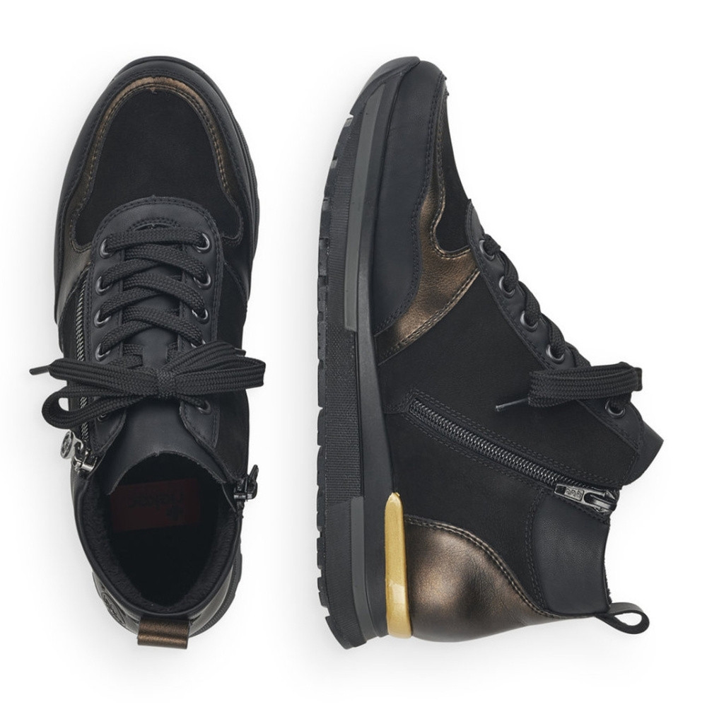 detail Dámská obuv RIEKER RIE-10301977-W1 černá