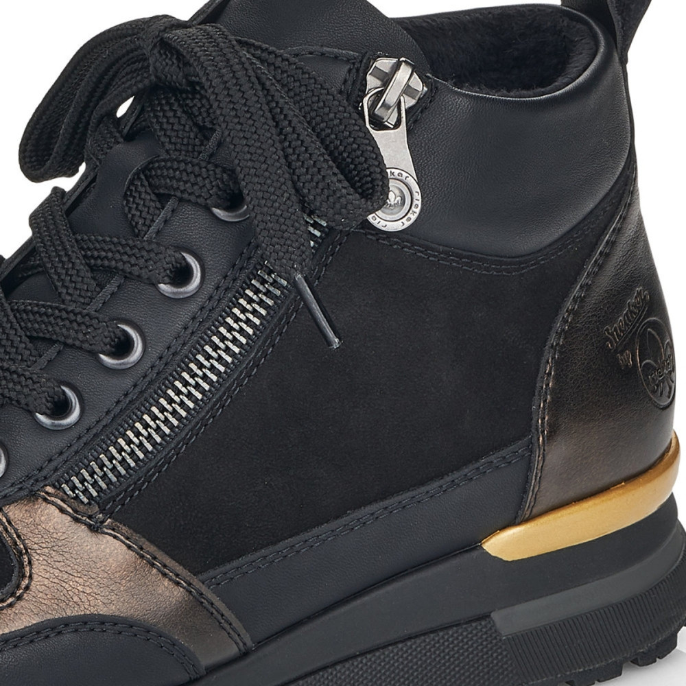 detail Dámská obuv RIEKER RIE-10301977-W1 černá