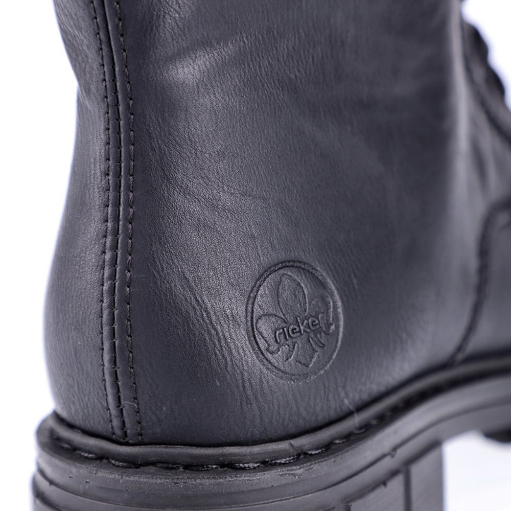 detail Dámska členková obuv RIEKER Y4514-00 čierna W1