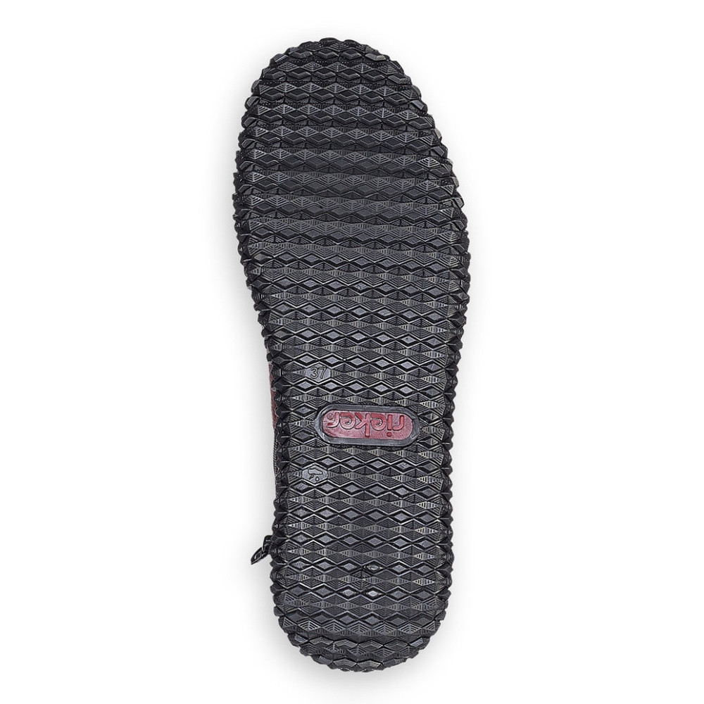 detail Dámská kotníková obuv RIEKER Z4243-36 červená W3