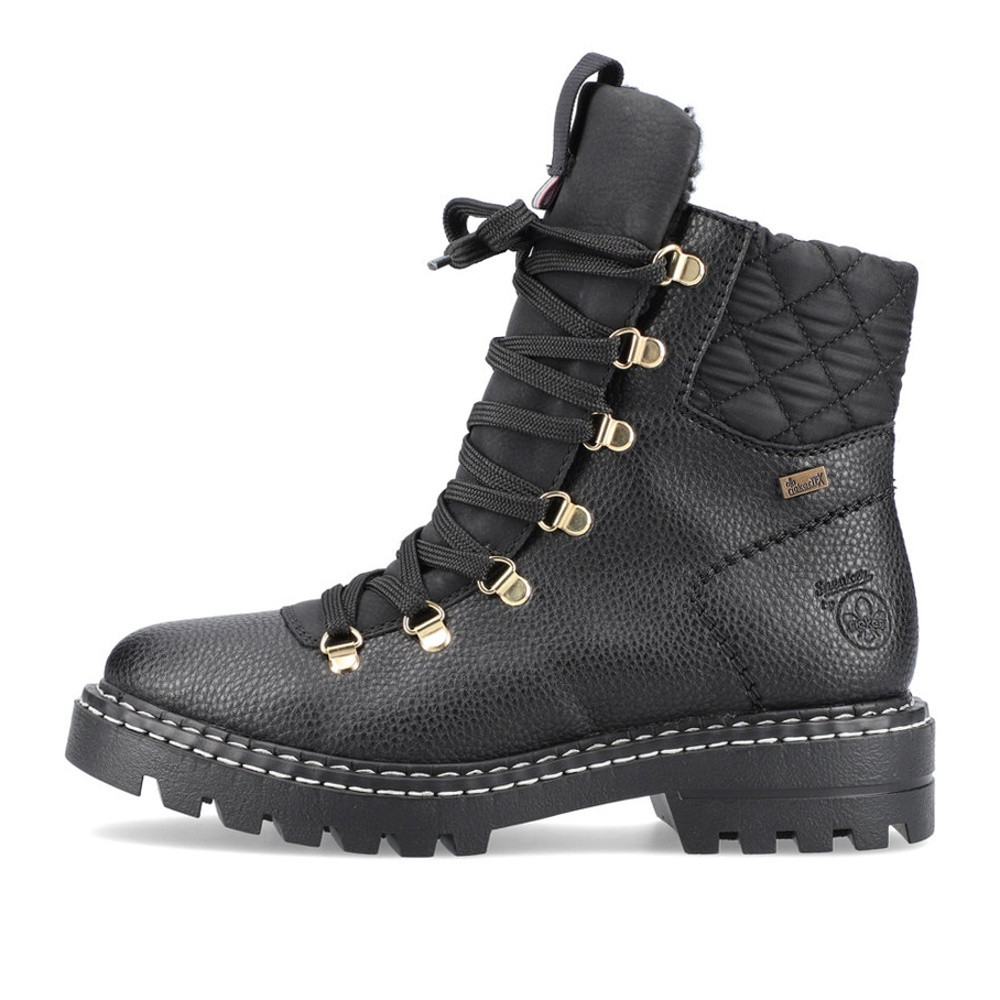 detail Dámská obuv RIEKER RIE-10302068-W2 černá