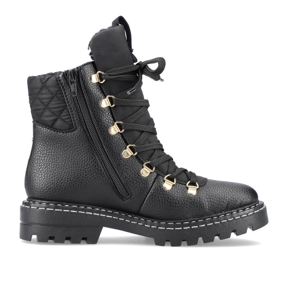 detail Dámská obuv RIEKER RIE-10302068-W2 černá