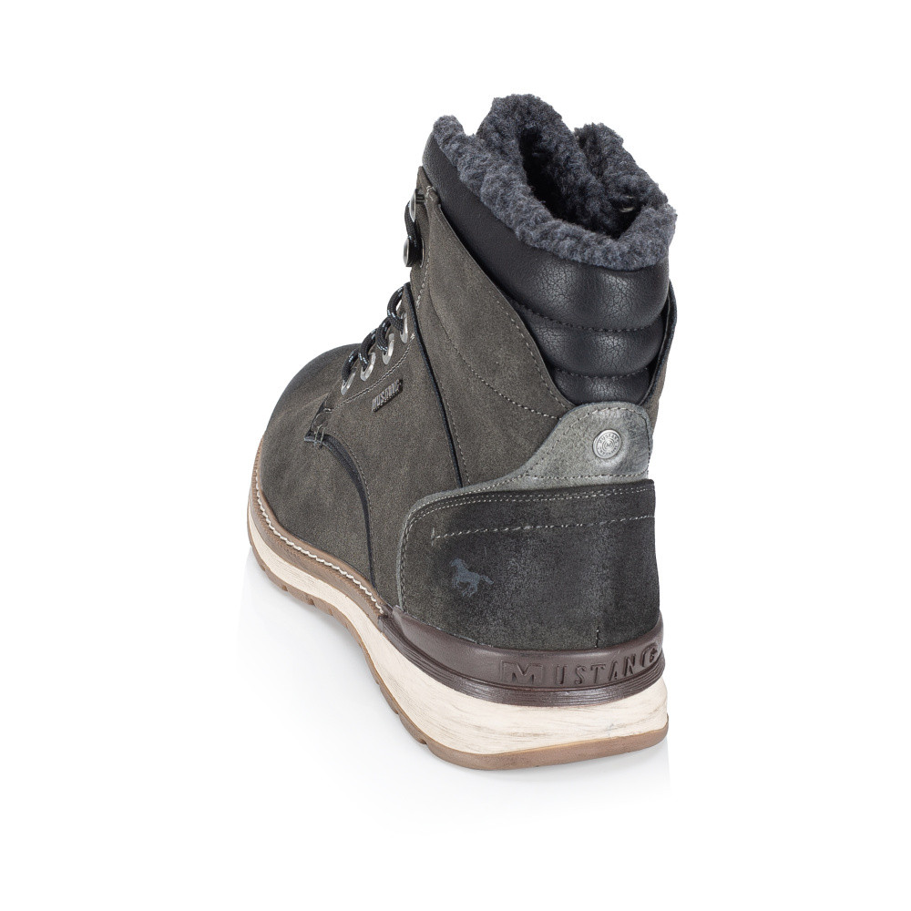 detail Pánská kotníková obuv MUSTANG 4141604-20 šedá W4