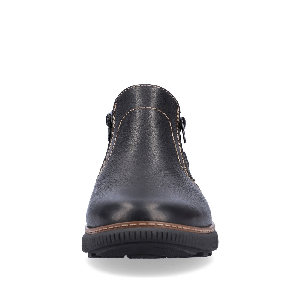 detail Pánská kotníková obuv RIEKER B3350-00 černá W3
