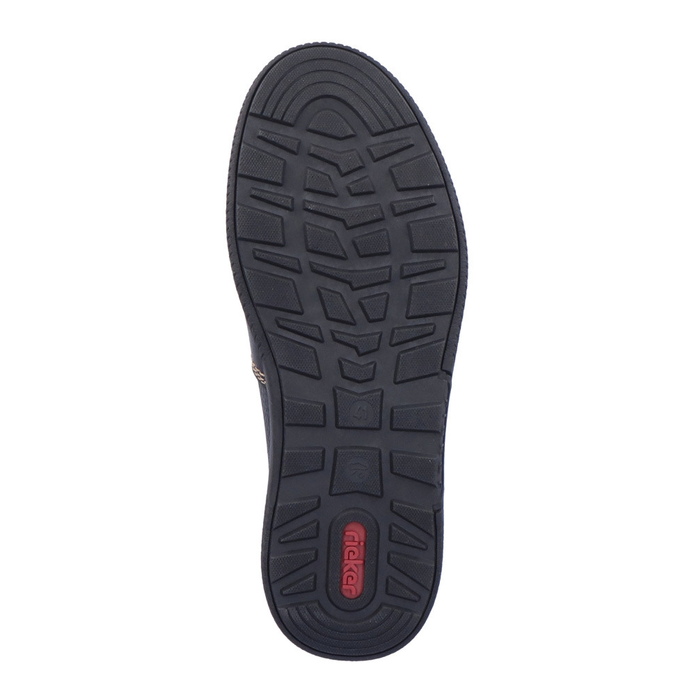 detail Pánská kotníková obuv RIEKER B3350-00 černá W3