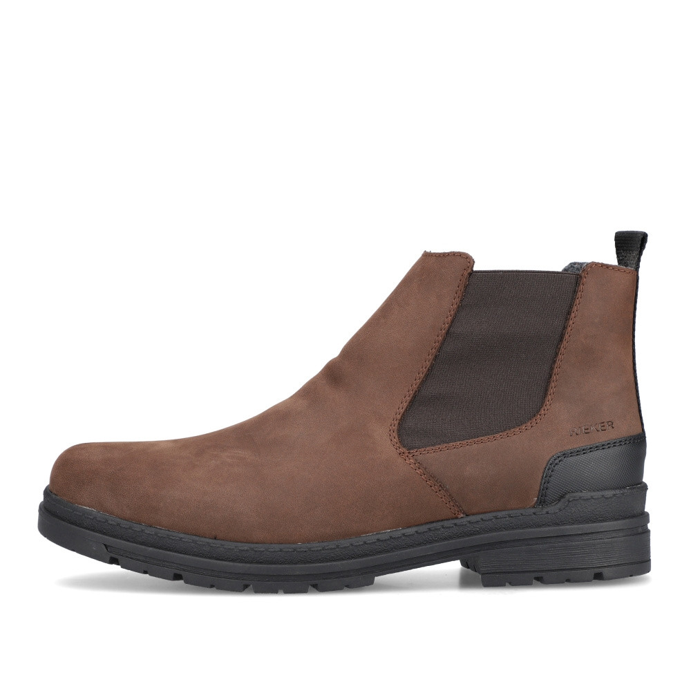 detail Pánská kotníková obuv RIEKER F2660-25 hnědá W2