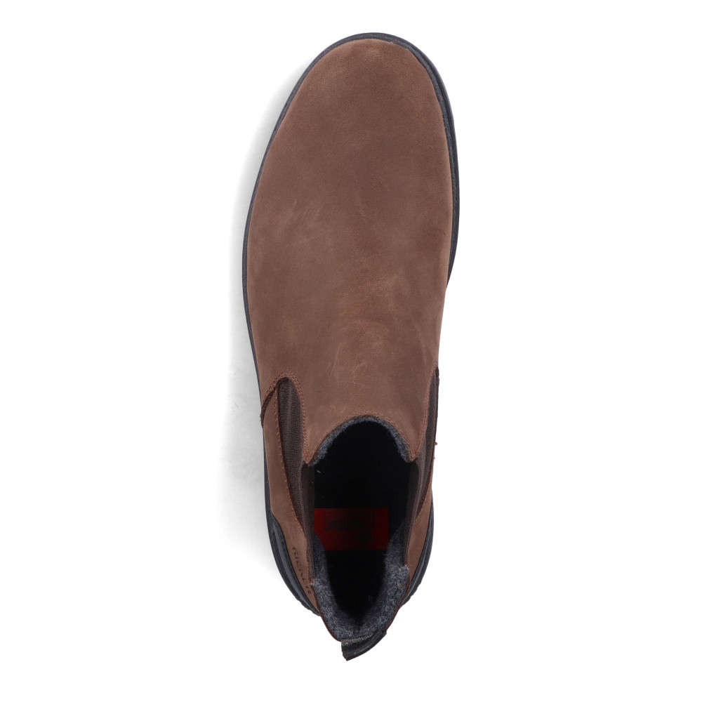 detail Pánská kotníková obuv RIEKER F2660-25 hnědá W2